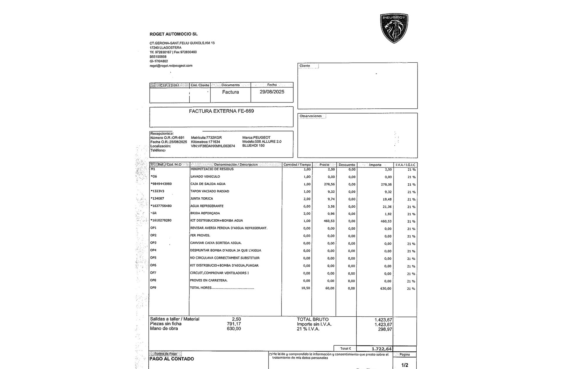 Peugeot 508 2.0 BlueHDi Allure - foto 21