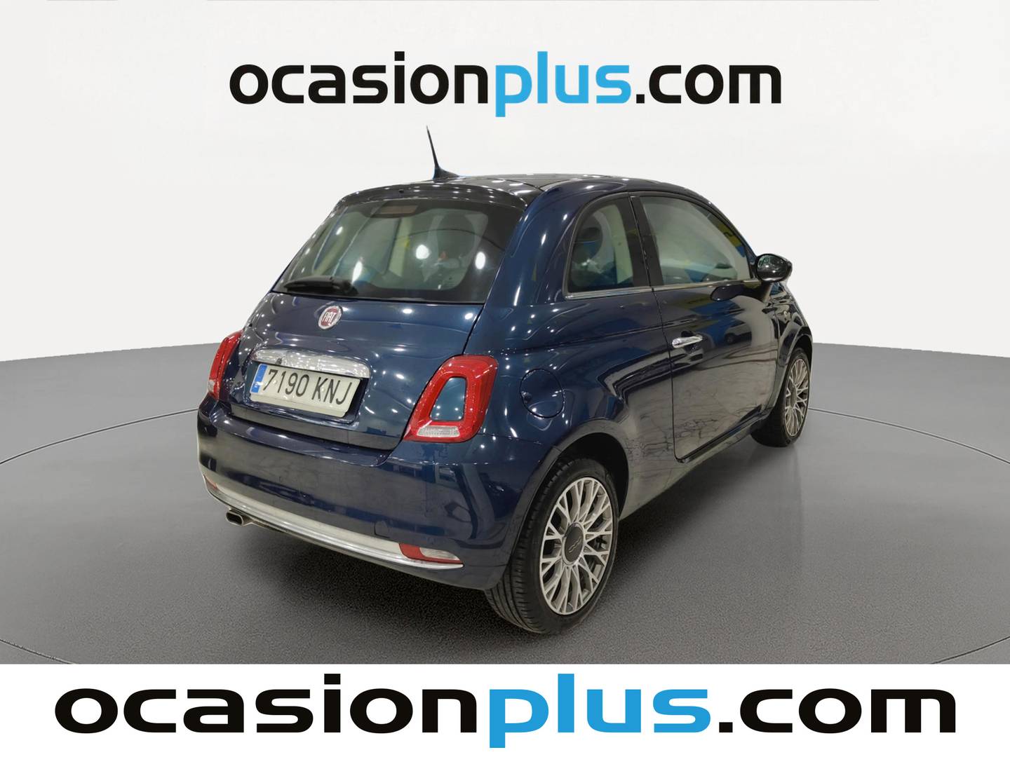 Foto trasera Fiat 500 Fiat 500 1.2 8v Lounge (69 CV) derecha