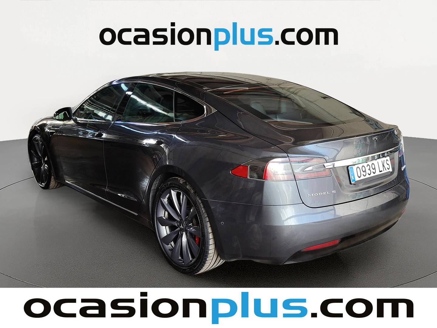 Foto trasera Tesla Model S Tesla Model S P100D 4WD (772 CV) izquierda