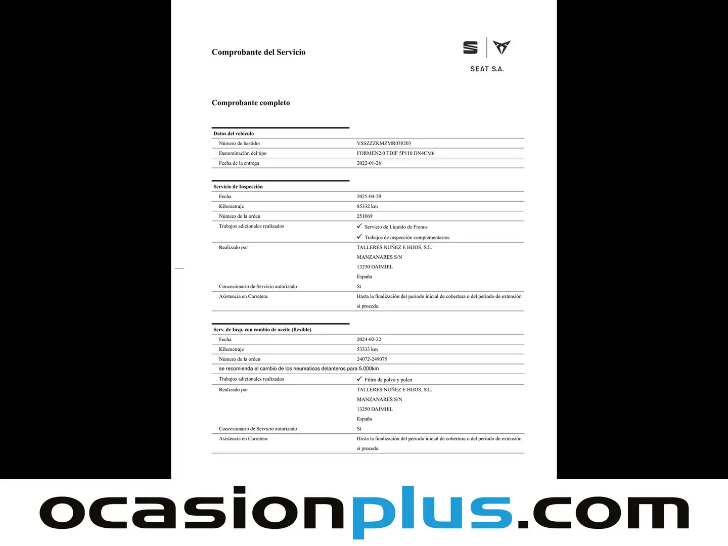 Foto Cupra Formentor CUPRA Formentor 2.0 TDI  (150 CV)