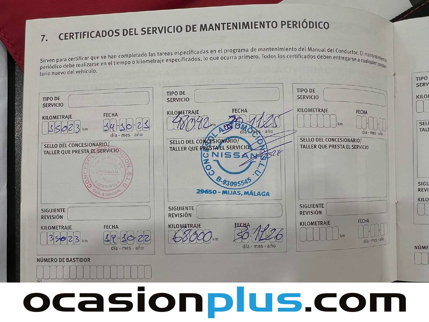 Foto del mantenimiento del Nissan Navara Nissan Navara PickUp 2.3 dCi Doble Cabina Tekna (190 CV)
