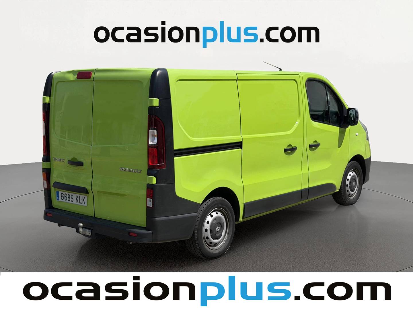 Foto trasera Renault Trafic Renault Trafic dCi 120 Furgon 27 L1H1 (120 CV) derecha