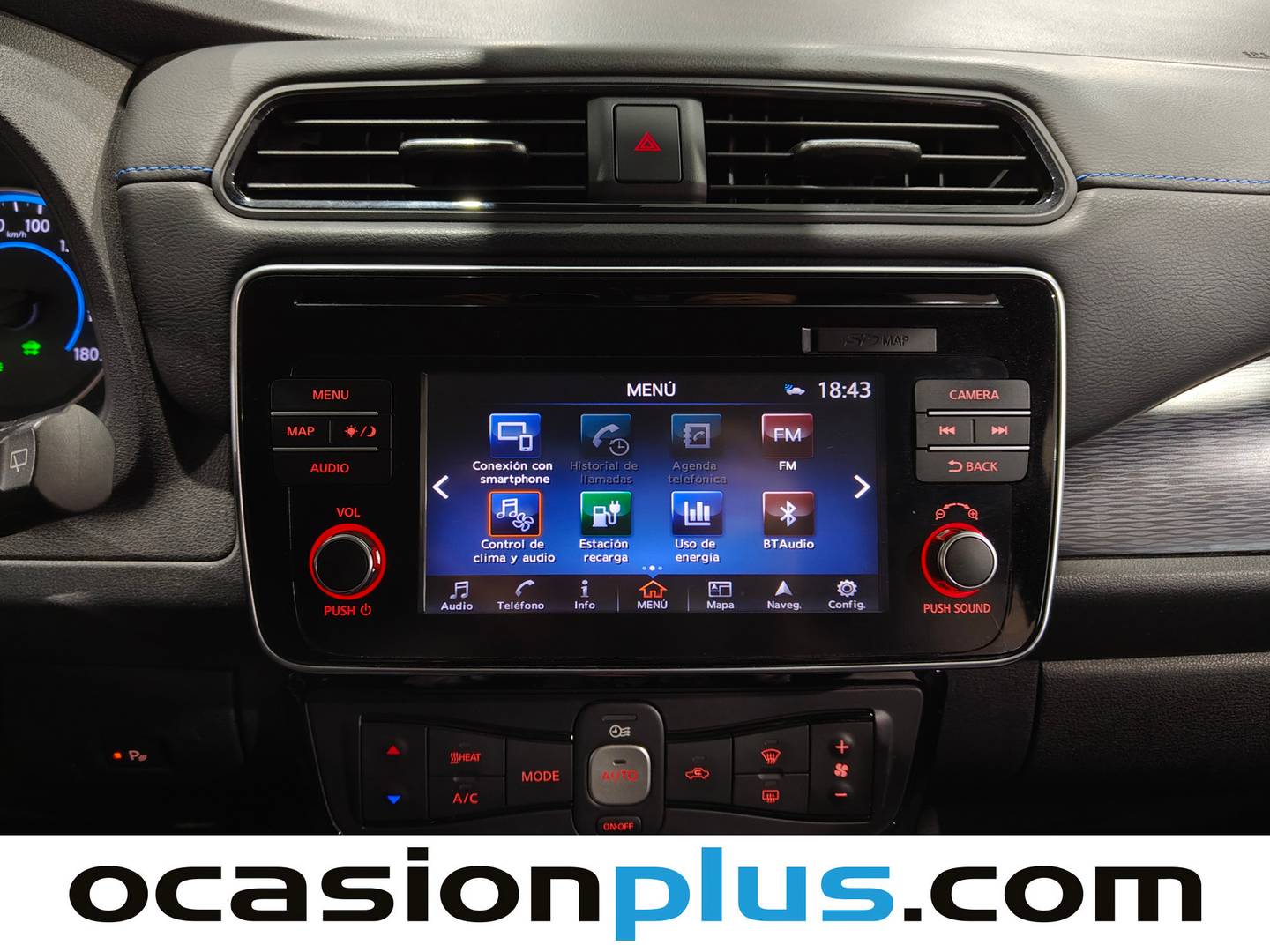 Equipamiento del Nissan LEAF Nissan Leaf 40kWh N-Connecta Bitono (150 CV)