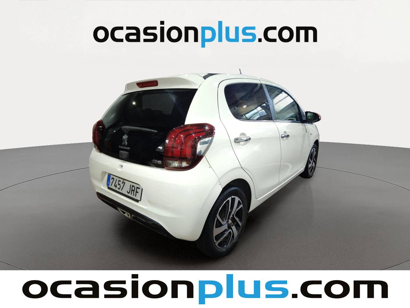 Foto trasera Peugeot 108 Peugeot 108 1.2 PureTech Roland Garros TOP! (82 CV) derecha