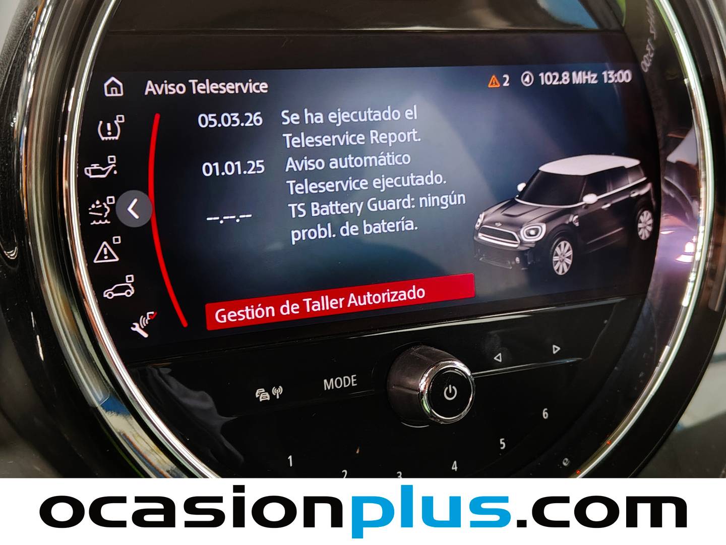 Foto del mantenimiento del Mini Countryman MINI MINI Countryman One D (116 CV)