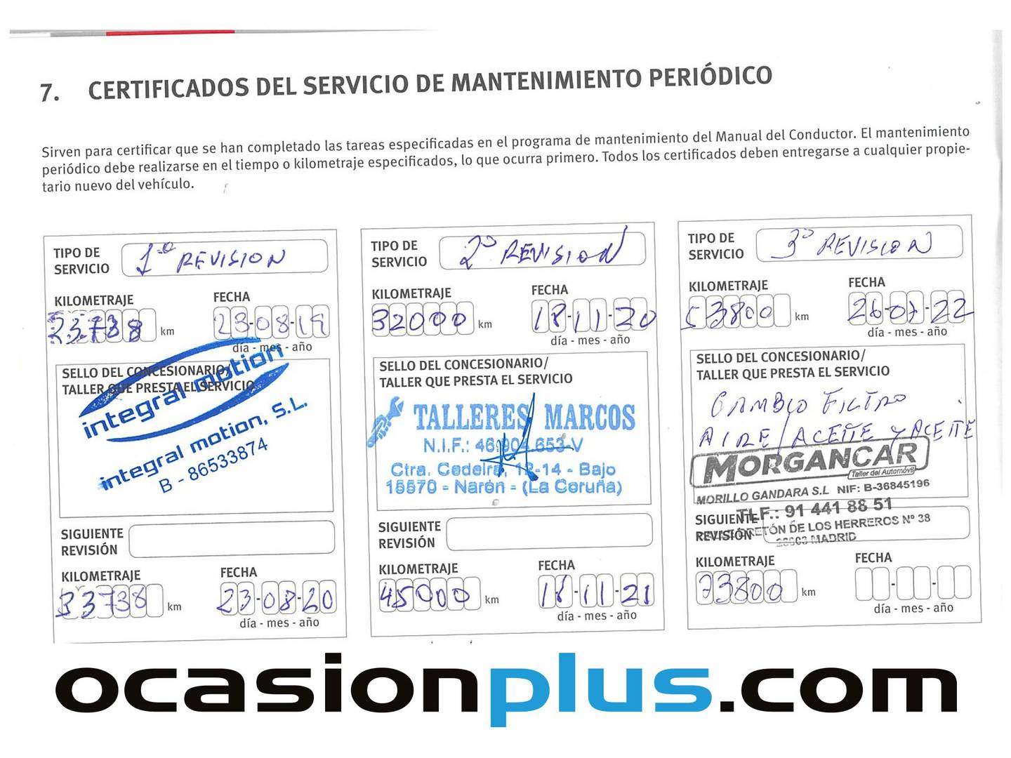 Foto del mantenimiento del Nissan JUKE Nissan Juke G N-Connecta CVT (112 CV)