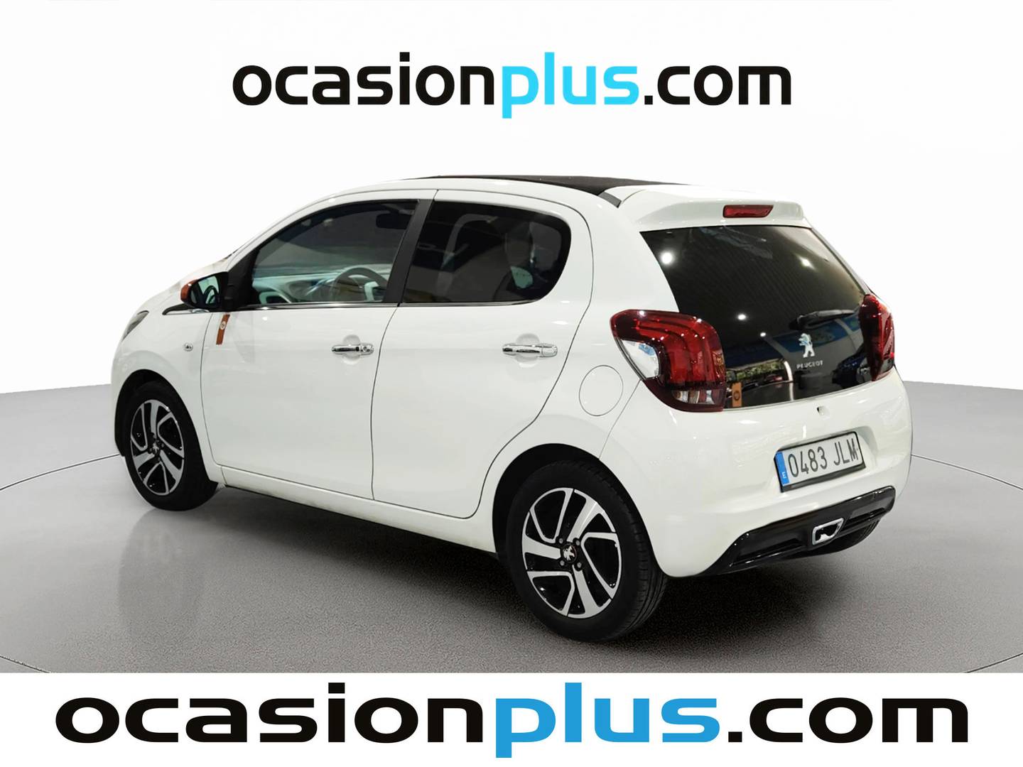Foto trasera Peugeot 108 Peugeot 108 1.2 PureTech Roland Garros TOP! (82 CV) izquierda