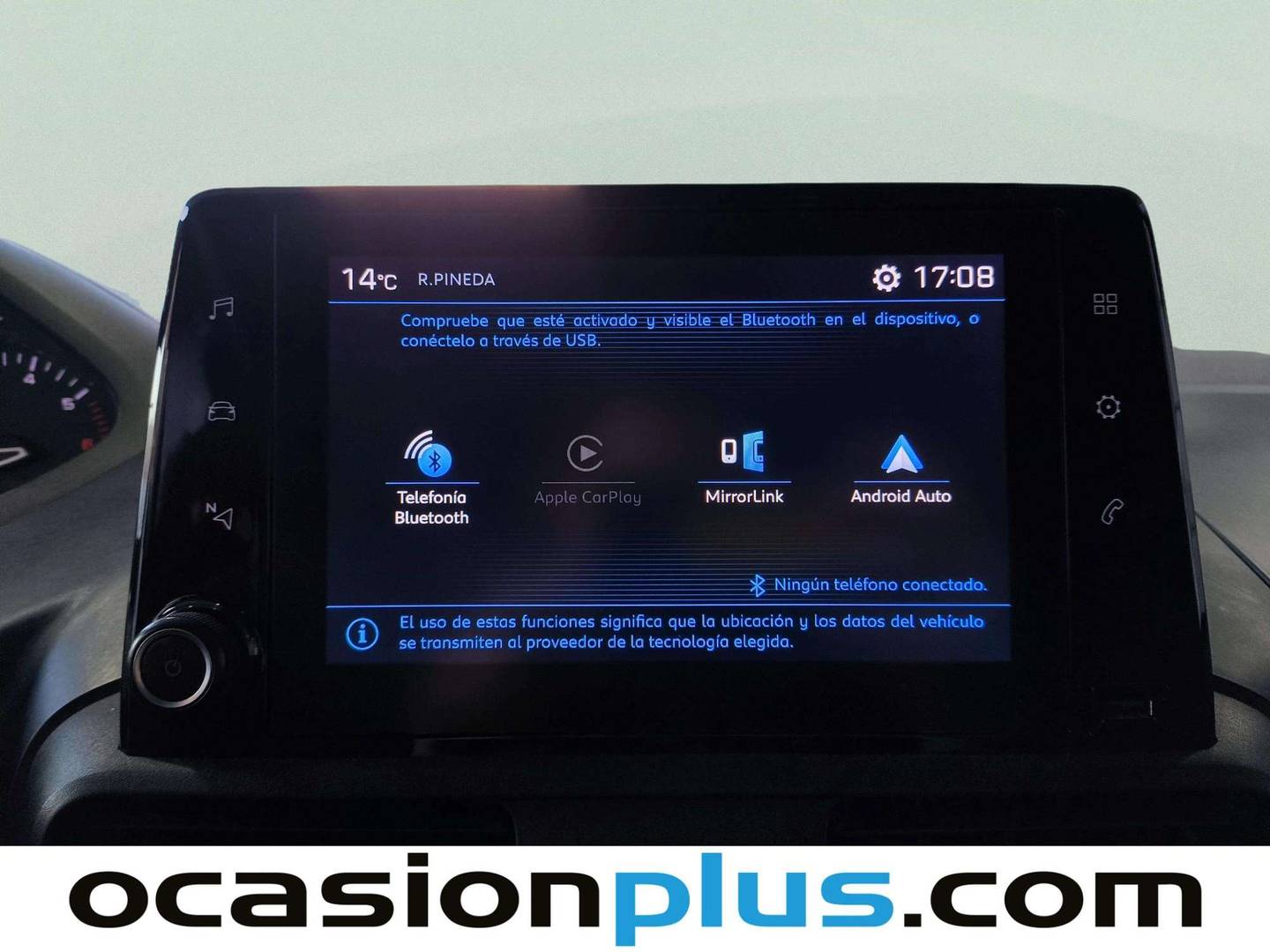 Equipamiento del Peugeot Rifter Peugeot Rifter BlueHDi 100 Allure Standard (100 CV)