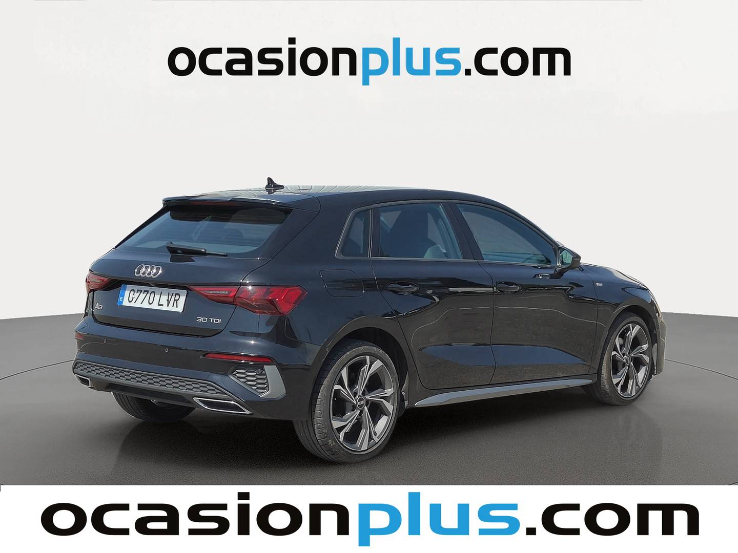 Foto trasera Audi A3 Audi A3 Sportback S line 30 TDI (116 CV) S tronic derecha