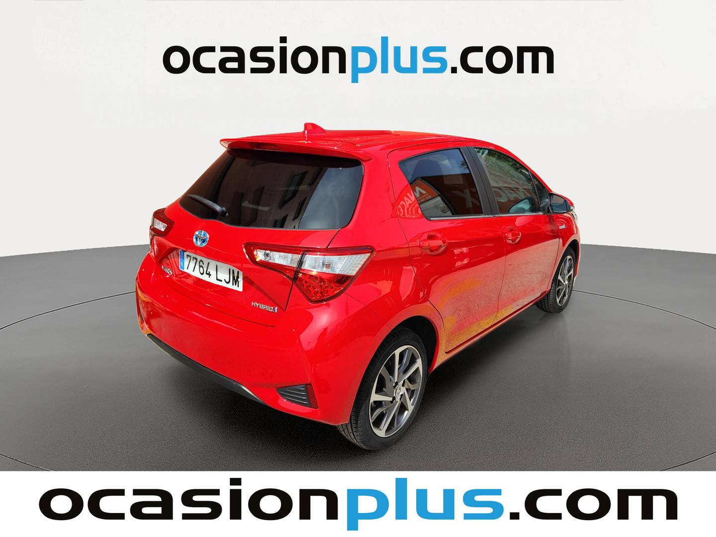 Foto trasera Toyota Yaris Toyota Yaris 100H Feel (100 CV) derecha