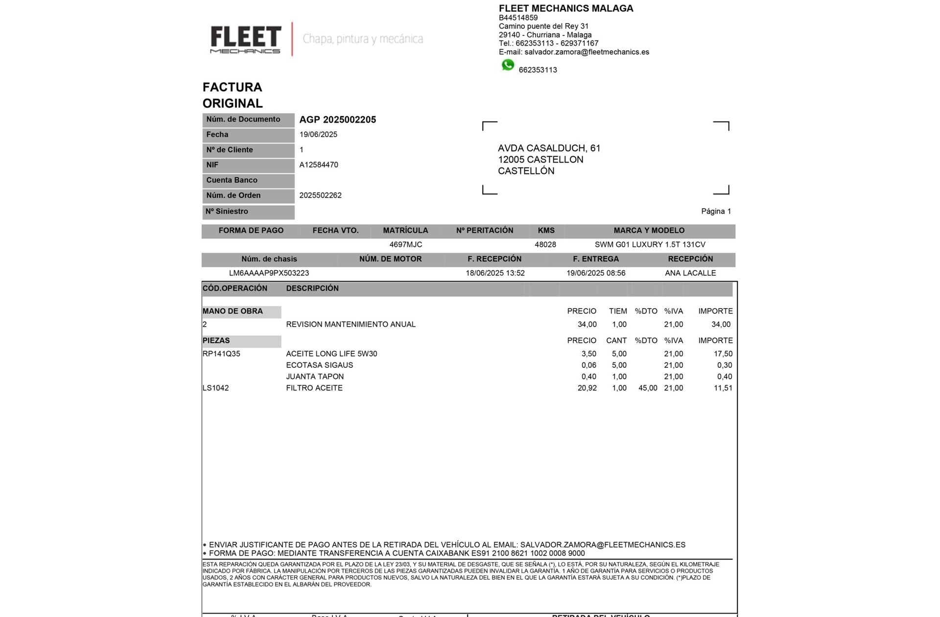 SWM G01 1.5T Luxury - foto 20
