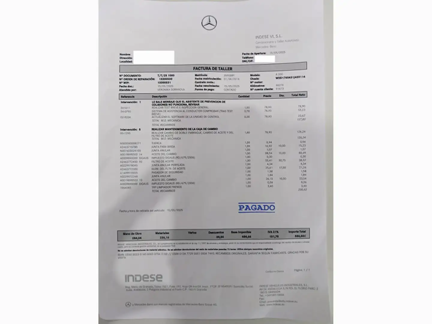 Foto Mercedes Clase A Mercedes-Benz Clase A 200 Urban (156 CV)