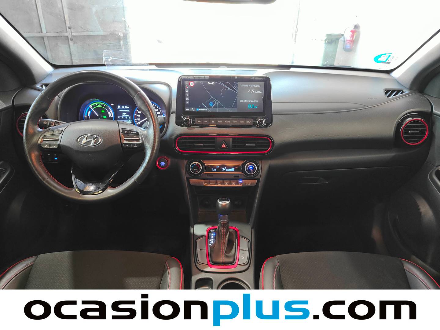 Hyundai Kona Hyundai Kona 1.6 GDI HEV Tecno Red DT (141 CV) de ocasión