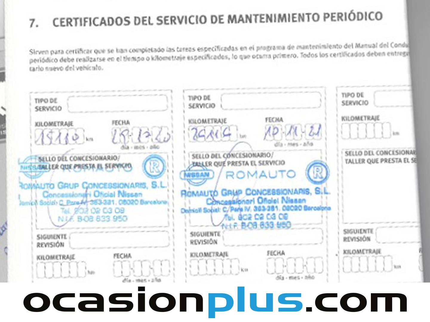 Foto del mantenimiento del Nissan QASHQAI Nissan Qashqai DIG-T 140 N-Connecta (140 CV)