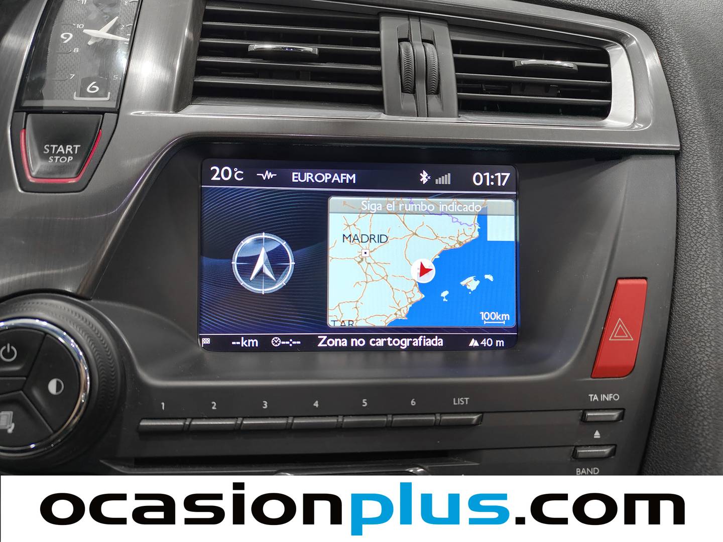 Equipamiento del Citroën DS5 Citroën DS5 BlueHDi 180 Sport Auto (181 CV)