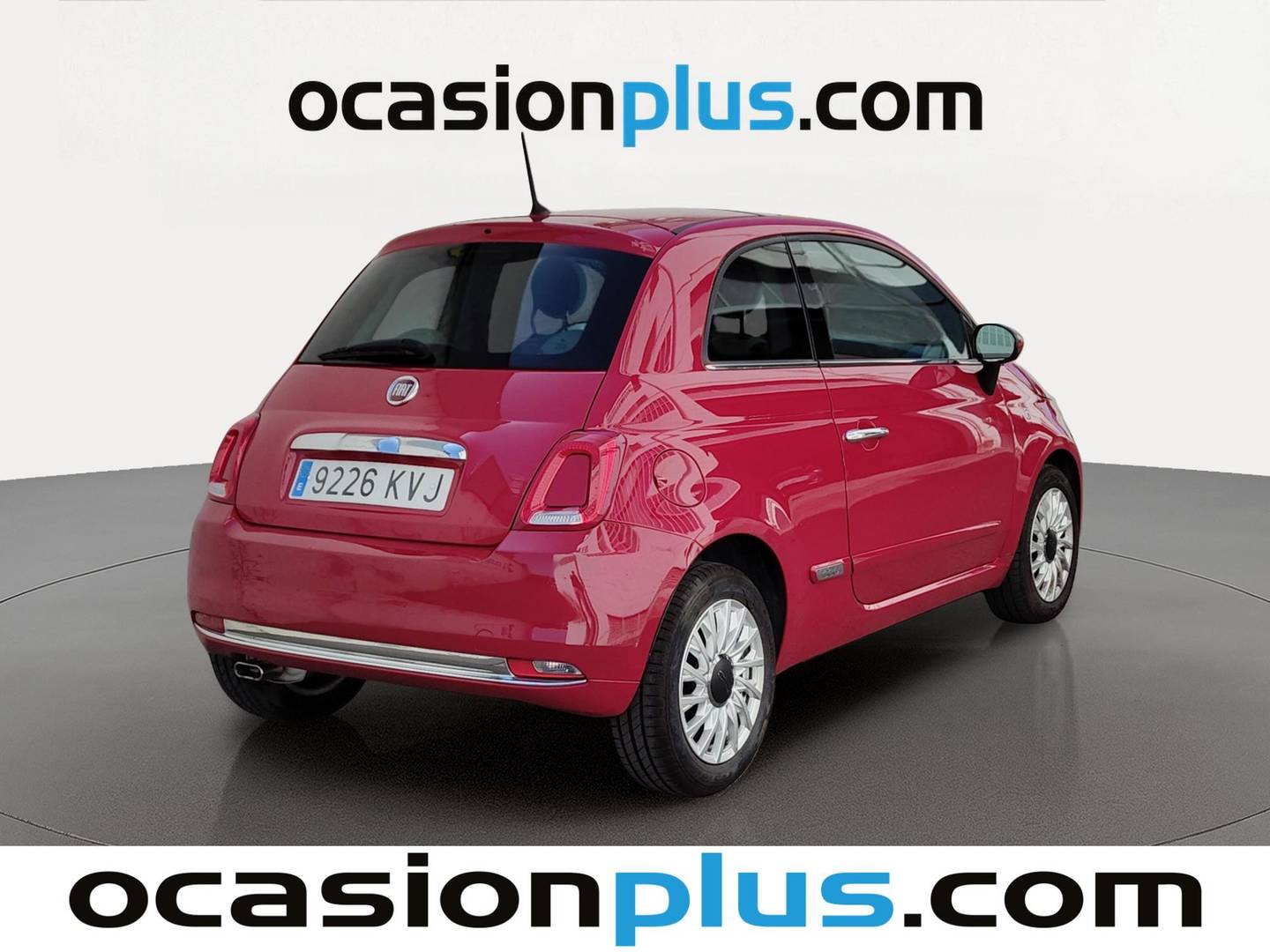 Foto trasera Fiat 500 Fiat 500 1.2 8v Lounge (69 CV) derecha
