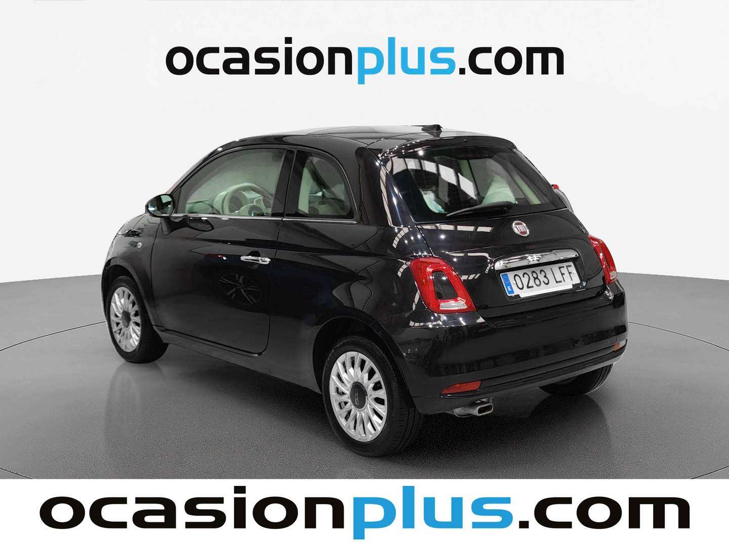 Foto trasera Fiat 500 Fiat 500 1.2 8v Lounge (69 CV) izquierda