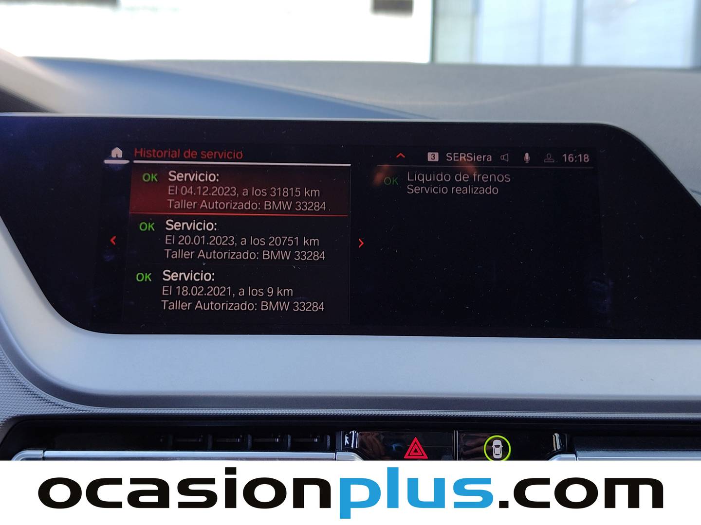 Foto del mantenimiento del BMW Serie 1 BMW Serie 1 116d (116 CV)