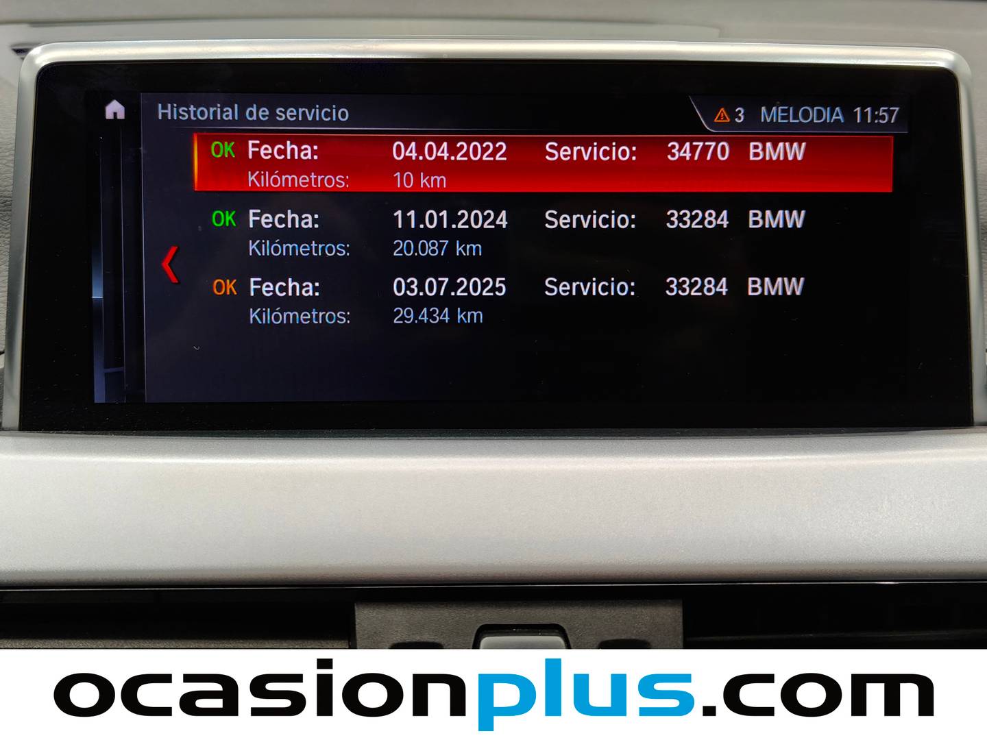 Foto del mantenimiento del BMW X1 BMW X1 sDrive18d (150 CV)