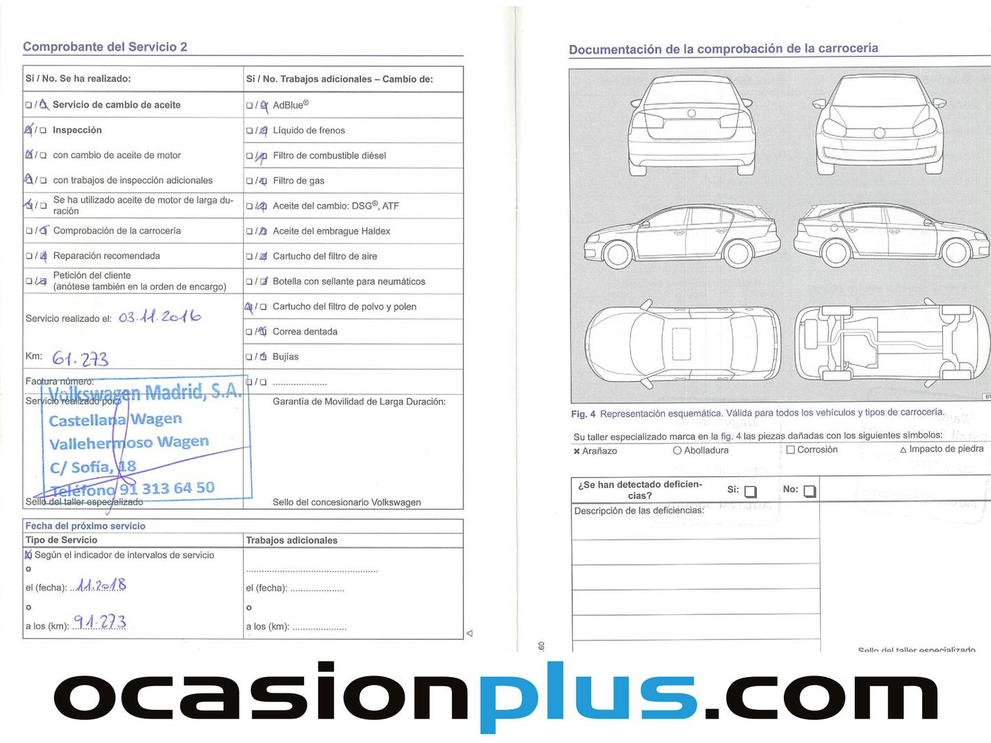 Foto del mantenimiento del Volkswagen Golf Volkswagen Golf GTD 2.0 TDI BMT (184 CV)