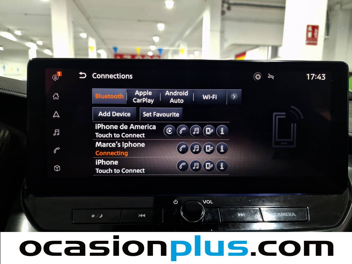Equipamiento del Nissan JUKE Nissan Juke DIG-T N-Connecta 4x2 DCT (114 CV)