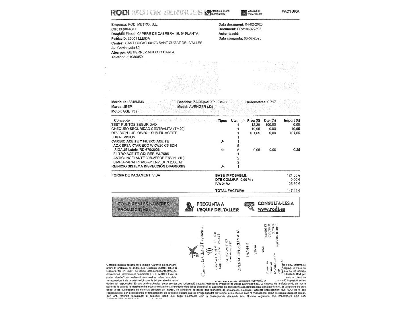 Foto Jeep Avenger Jeep Avenger 1.2 G Avenger 74 kW (100 CV)