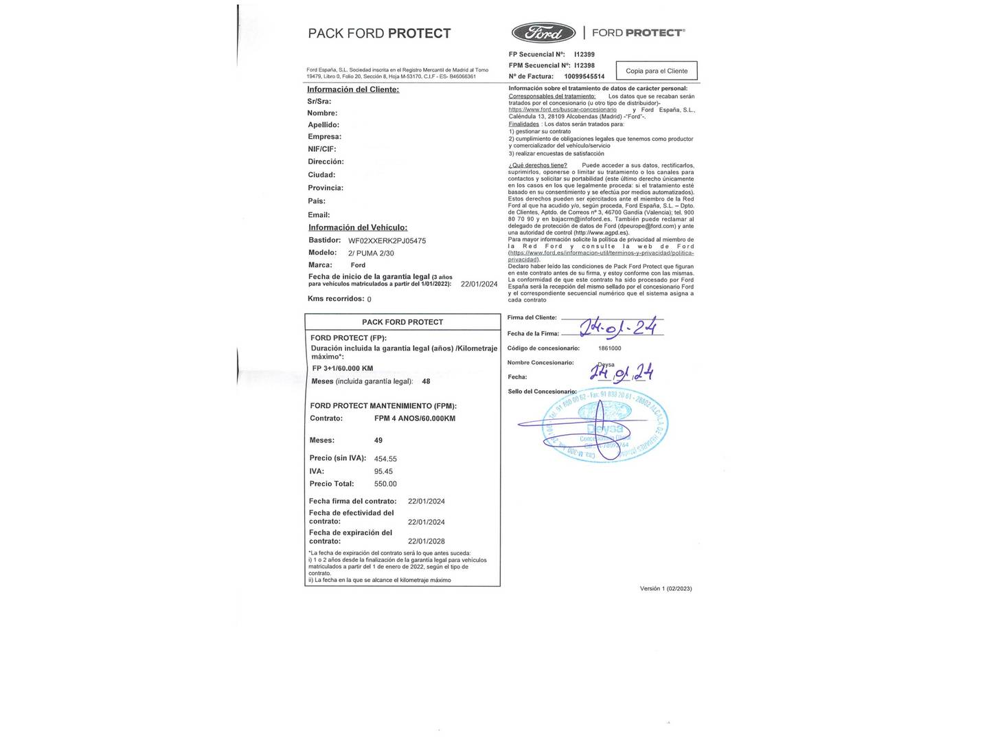 Foto Ford Puma Ford Puma 1.0 EcoBoost ST-Line Design MHEV (125 CV)