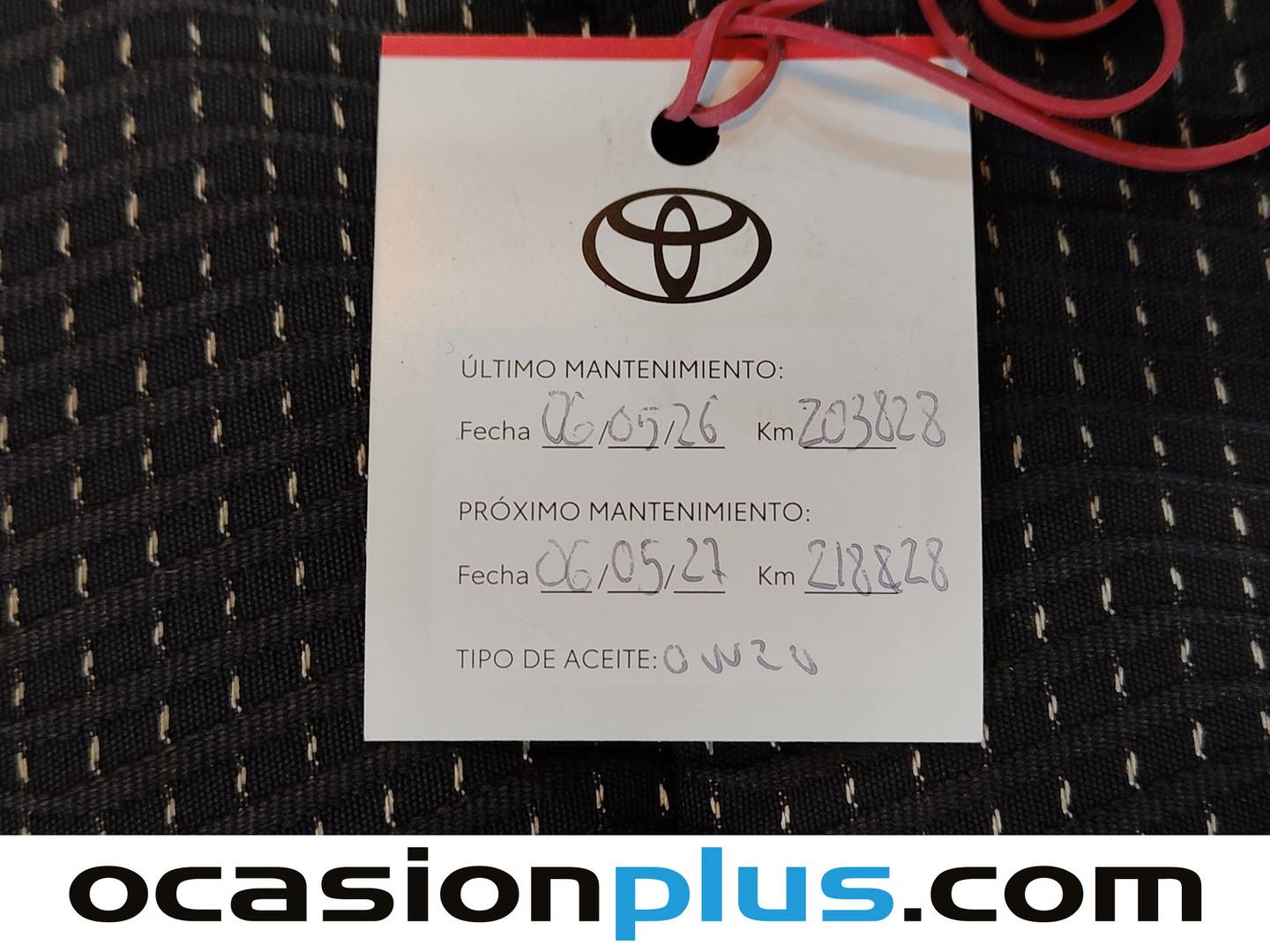 Foto del mantenimiento del Toyota Auris Toyota Auris 130 Active MultiDrive (132 CV)