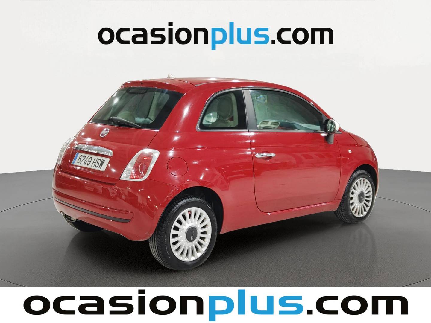 Foto trasera Fiat 500 Fiat 500 1.2 8v Color Therapy  (69 CV) derecha