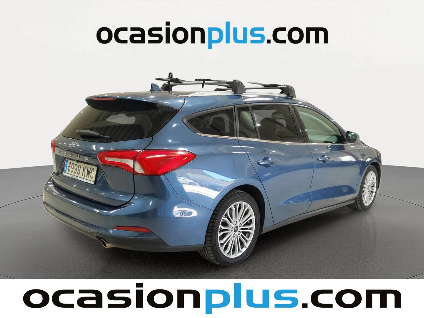 Foto trasera Ford Focus Ford Focus SportBreak 1.0 Ecoboost Titanium (125 CV) izquierda