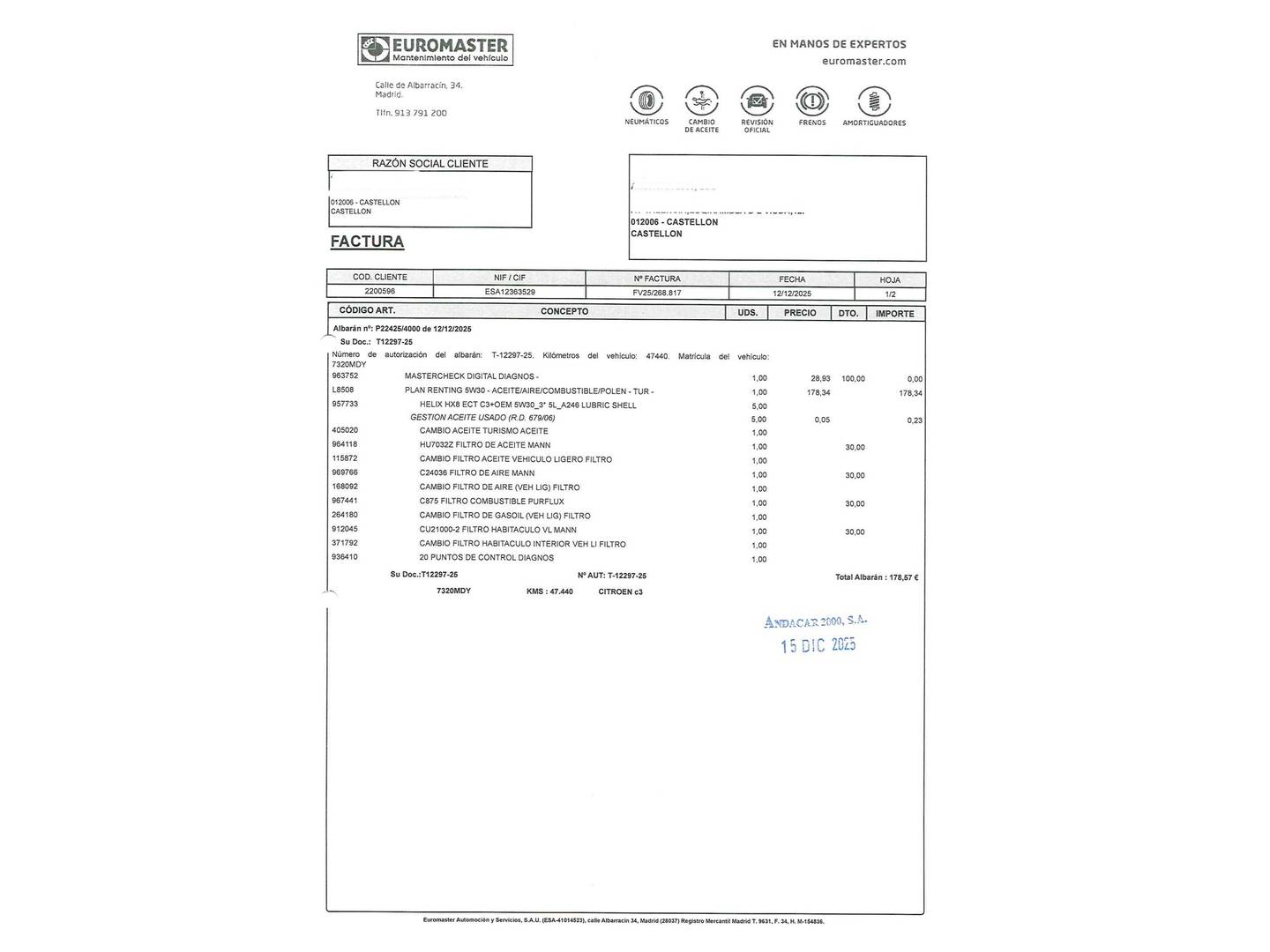 Foto Citroën C3 Citroën C3 BlueHDi 100 S&S You! 75 kW (102 CV)