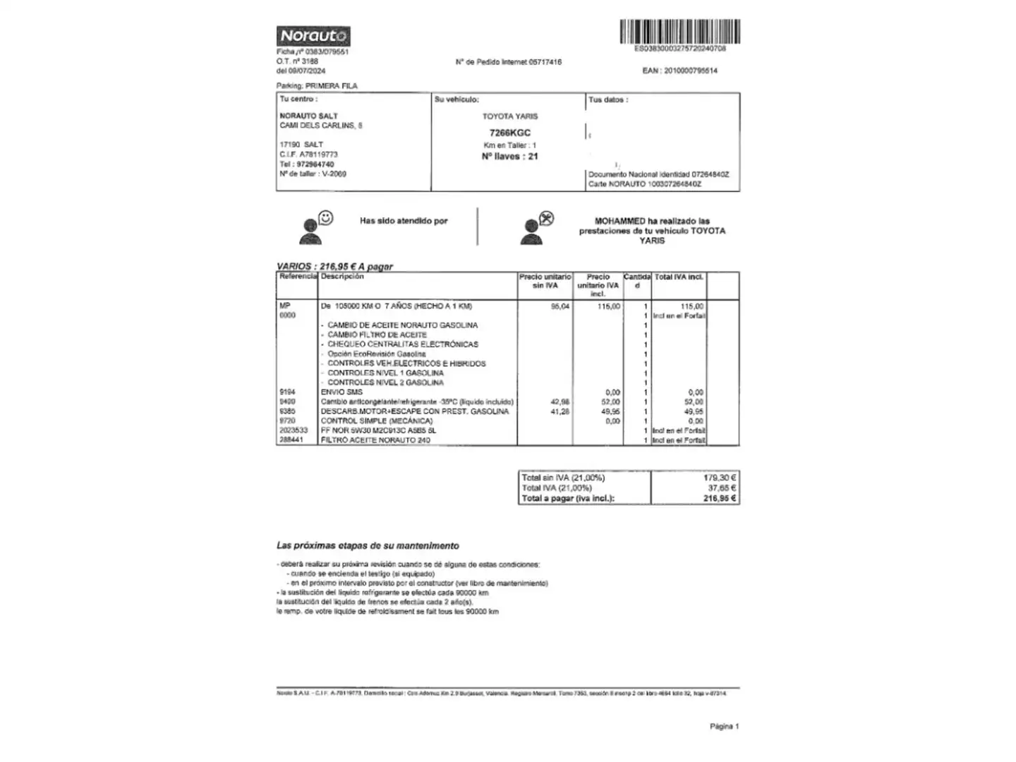 Foto Toyota Yaris Toyota Yaris 1.5 Hybrid Active (100 CV)