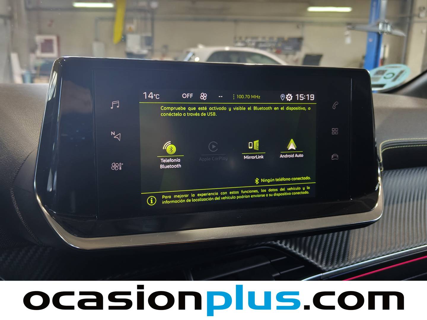 Extras del Peugeot 208 Peugeot 208 PureTech GT Line (100 CV)