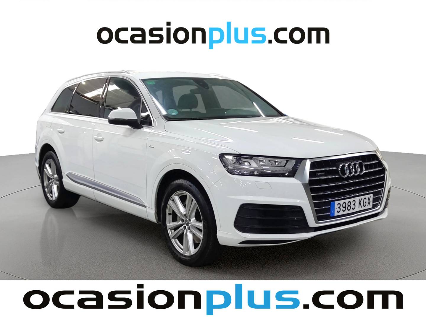 Foto delantera Audi Q7 Audi Q7 3.0 TDI quattro (272 CV) tiptronic 7 Plazas Pack S-Line derecha