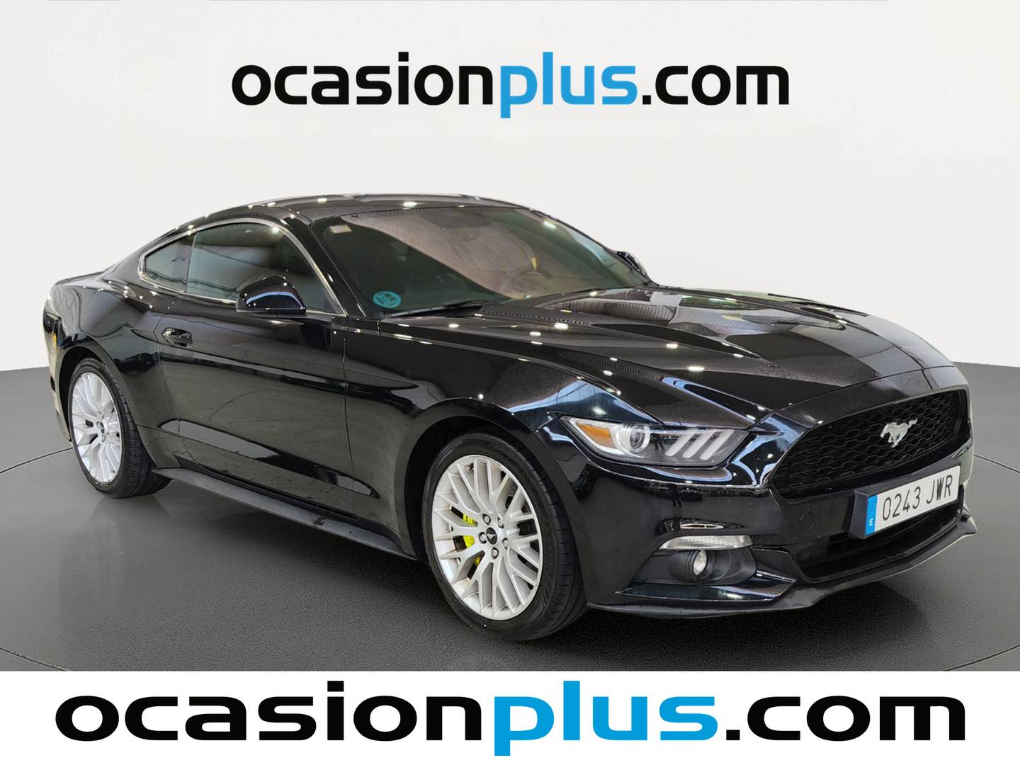 Foto delantera Ford Mustang Ford Mustang 2.3 EcoBoost Mustang (Fastback) (314 CV) derecha