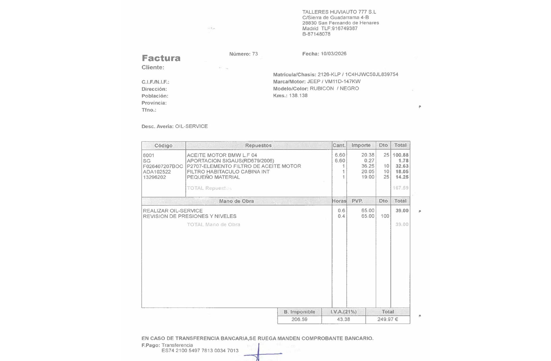Jeep Wrangler 2.8 CRD Rubicon Recon - foto 24