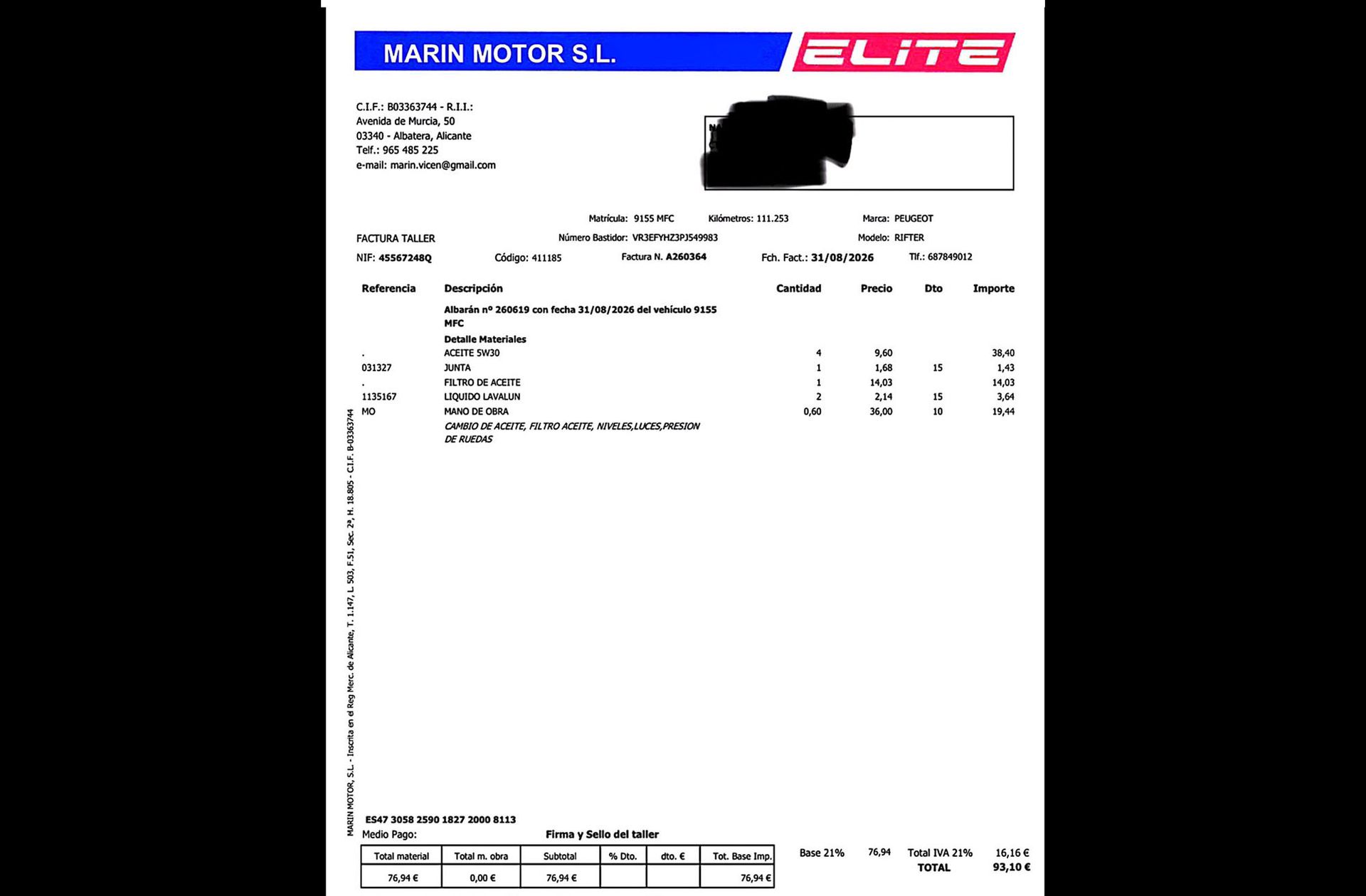 Peugeot Rifter BlueHDi 130 GT Business Standard EAT8 - foto 17