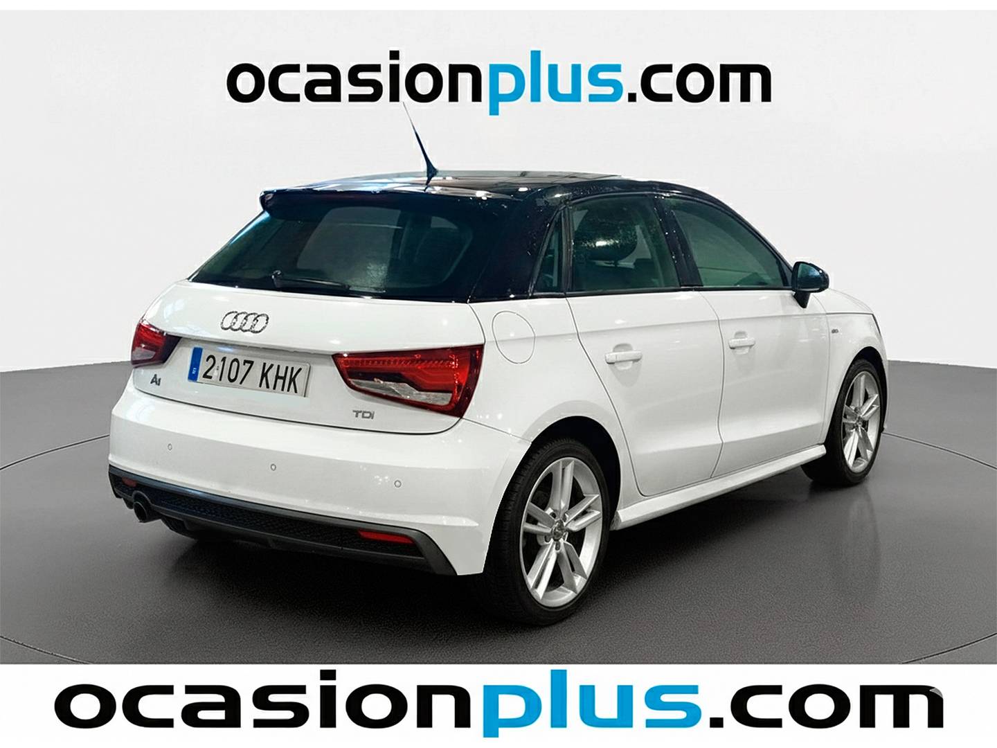 Foto trasera Audi A1 Audi A1 Sportback Adrenalin 1.6 TDI (116 CV)Pack S-Line izquierda