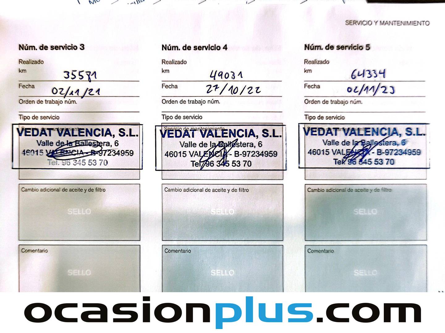 Foto del mantenimiento del Volvo XC40 Volvo XC40 D3 Inscription Auto 150 CV)