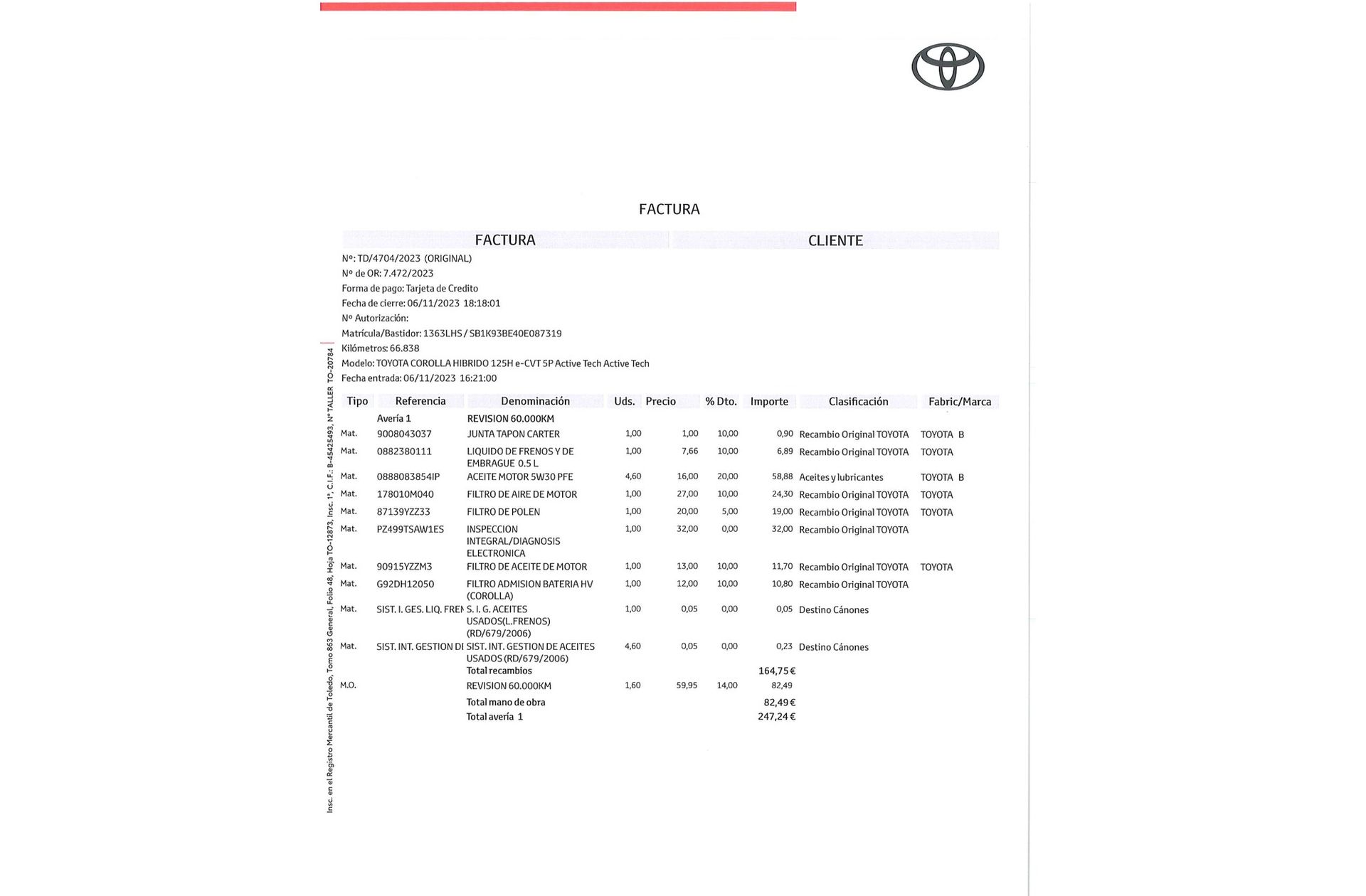 Toyota Corolla 1.8 125 Híbrido Active Tech E-CVT - foto 23