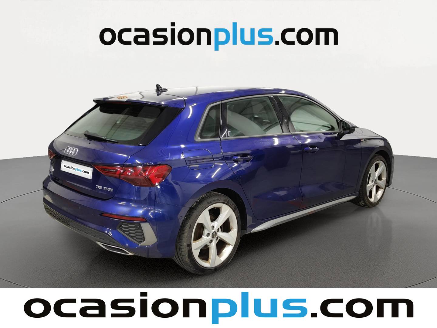 Foto trasera Audi A3 Audi A3 Sportback S line 35 TFSI (150 CV) S tronic izquierda
