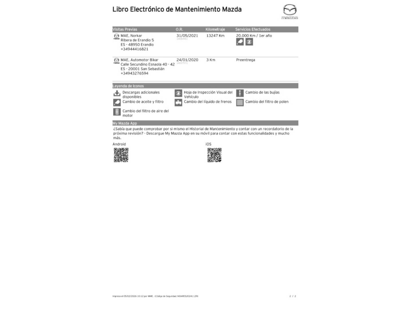 Foto Mazda CX-30 Mazda CX-30 2.0 Skyactiv-X Evolution 2WD (180 CV)