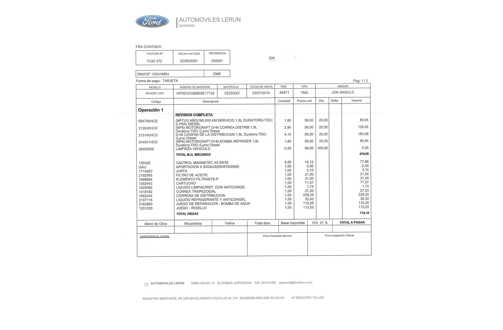 Ford Mondeo 1.8 TDCi Econetic - foto 23
