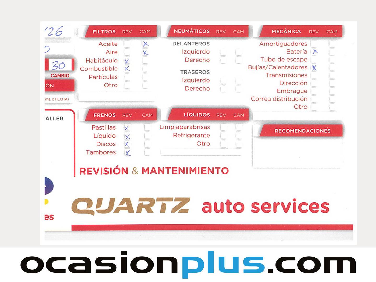 Foto del mantenimiento del KIA Ceed KIA Ceed 1.0 T-GDI Drive (100 CV)