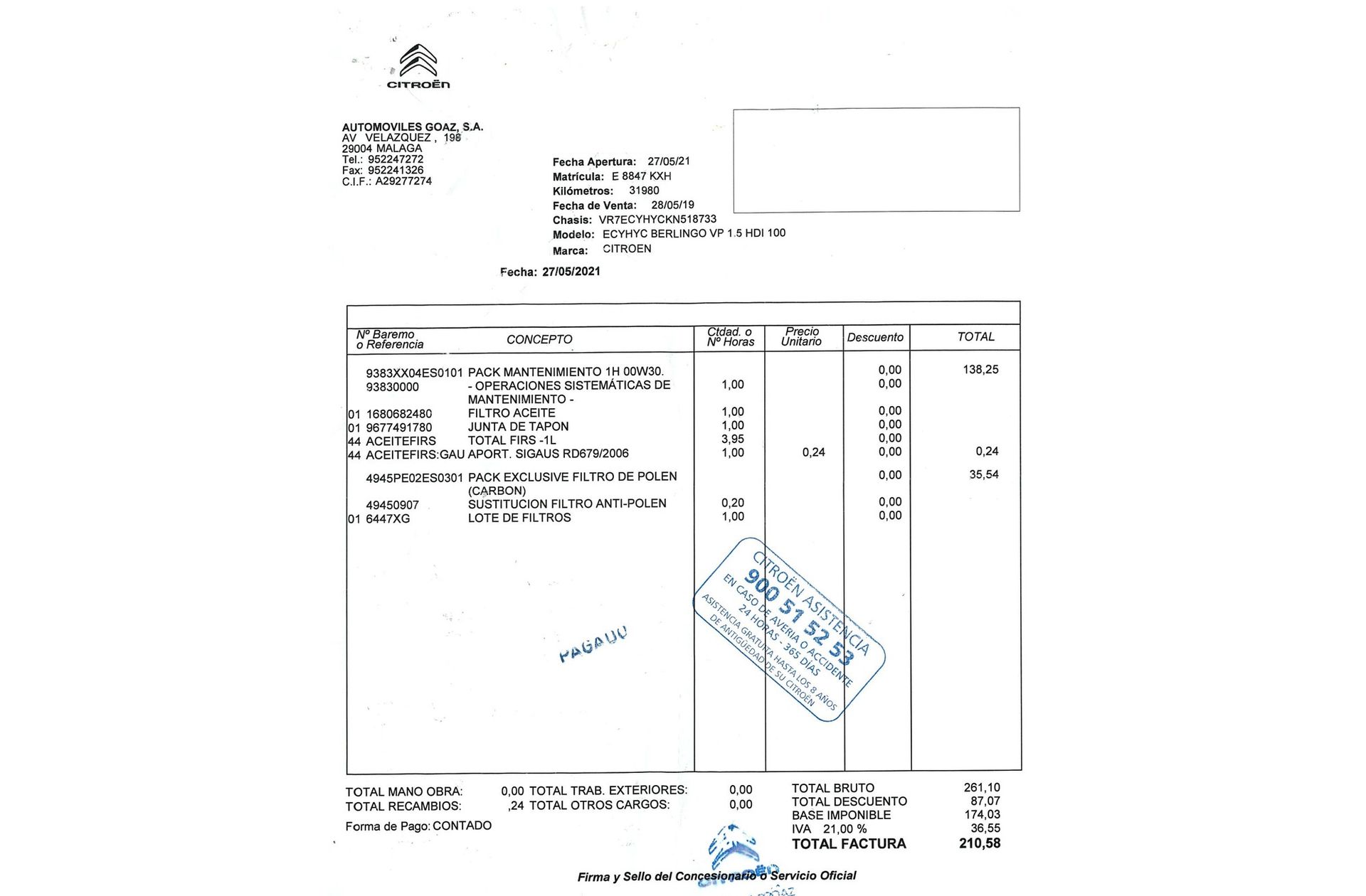 Citroën Berlingo BlueHDi 100 Talla M Shine - foto 20