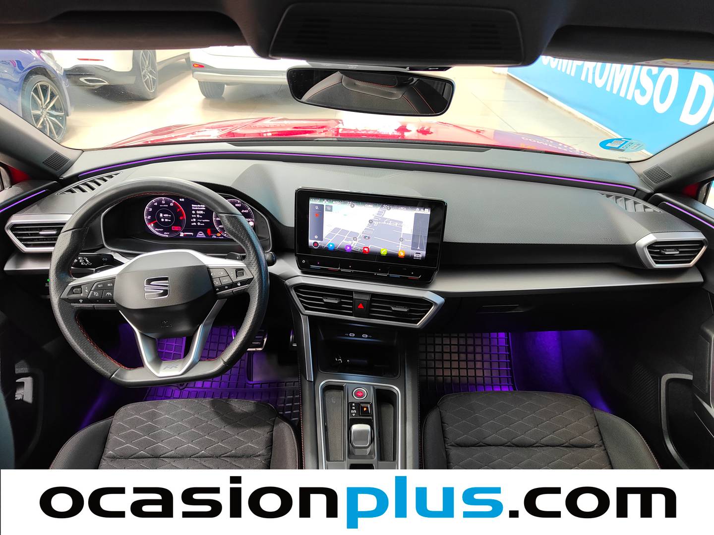 Seat León Seat Nuevo León 1.5 TGI DSG-7 S&S FR Go XL de ocasión