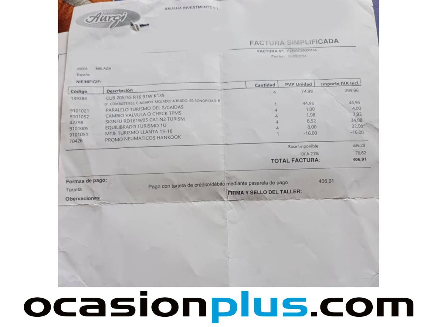 Foto del mantenimiento del BMW Serie 1 BMW Serie 1 118i (140 CV)