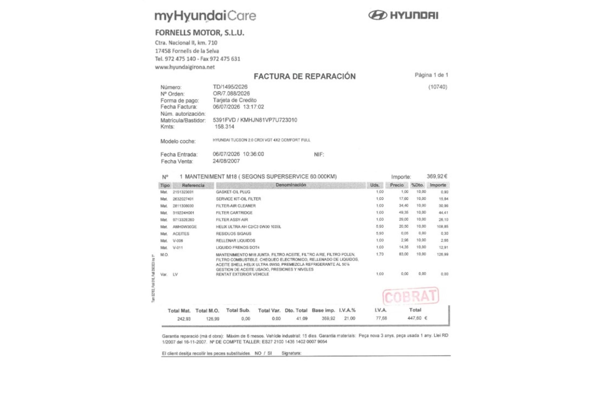 Hyundai Tucson 2.0 CRDi Comfort 4x2 - foto 22