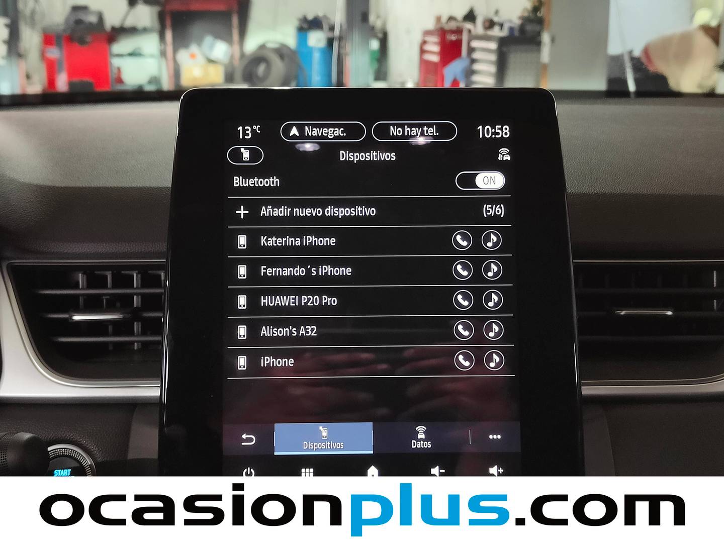 Equipamiento del Renault Captur Renault Captur Zen E-TECH Híbrido (145 CV)