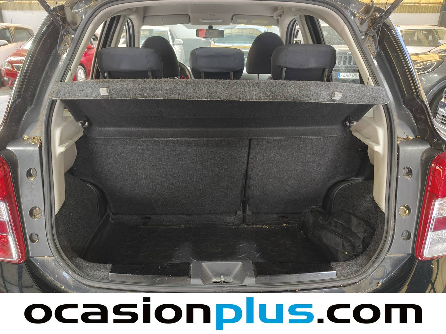 Fotos maletero Nissan Micra Nissan Micra 1.2G Acenta (80 CV)